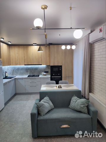 

Квартира-студия, 45 м², 2 кровати