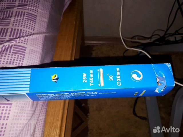 Лампа для аквариума голубая 740 мм купить на Зозу.ру - фотография № 3