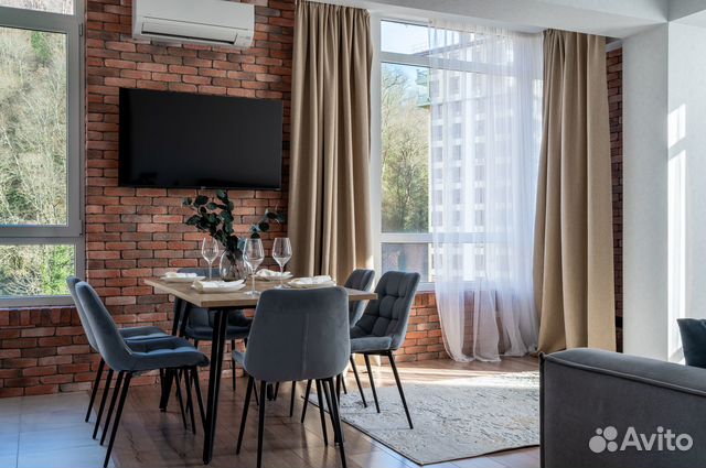 

1-к. квартира, 52 м², 2 кровати