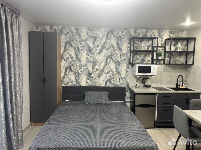 

Квартира-студия, 22 м², 2 кровати