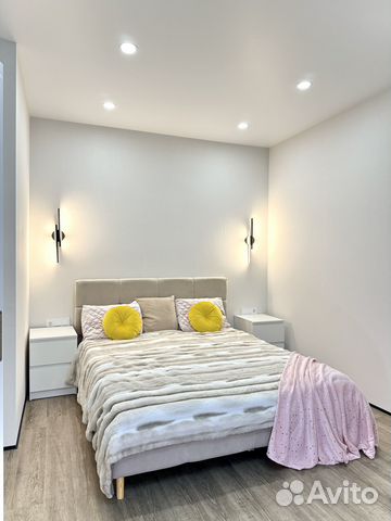

1-к. квартира, 38 м², 2 кровати