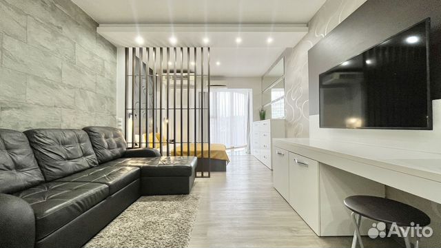 

Квартира-студия в апарт-отеле, 45 м², 2 кровати