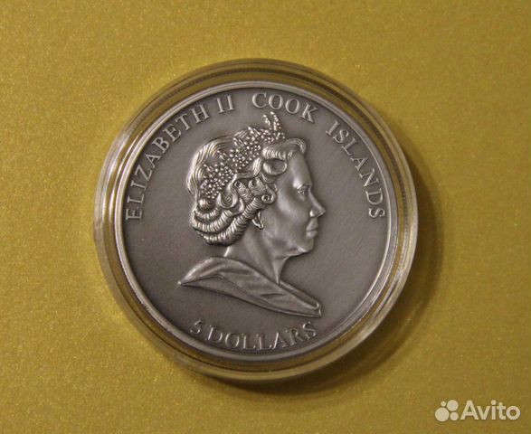 5 NZD Острова Кука 2010 Метеорит HAH 280 5 NZD Острова Кука 2010 Метеорит HAH 280