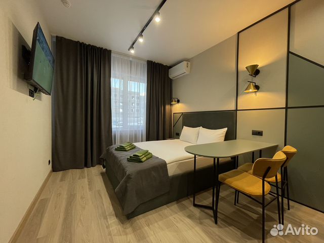

Квартира-студия, 27 м², 1 кровать