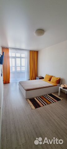 

1-к. квартира, 38 м², 2 кровати