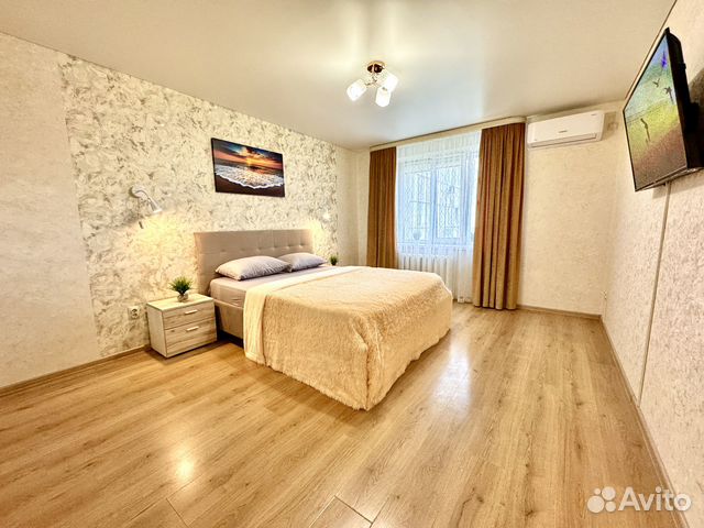 

1-к. квартира, 44 м², 2 кровати