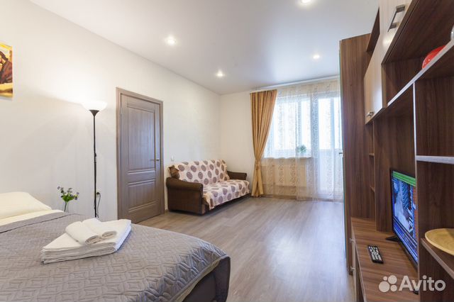 

1-к. квартира, 42 м², 3 кровати