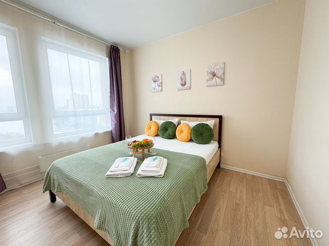 

2-к. квартира, 62 м², 3 кровати