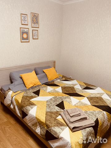 

1-к. квартира, 42 м², 2 кровати
