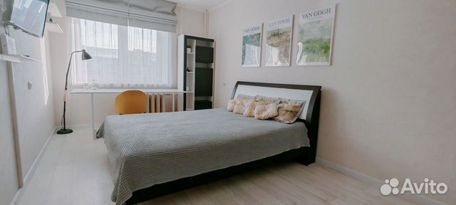 

1-к. квартира, 38 м², 2 кровати