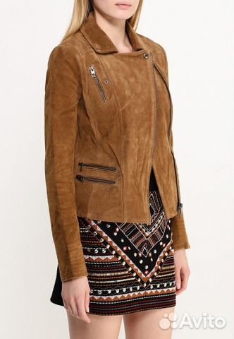 Куртка замшевая женская