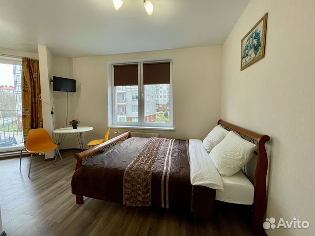 

Квартира-студия, 24 м², 2 кровати