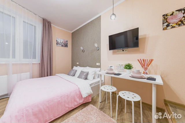 

Квартира-студия, 18 м², 1 кровать