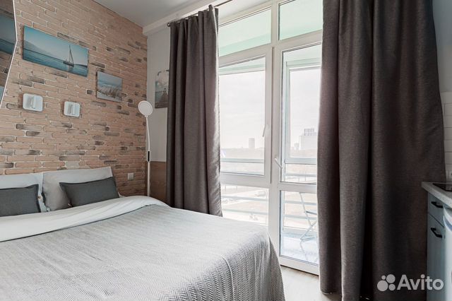 

Квартира-студия, 15 м², 1 кровать