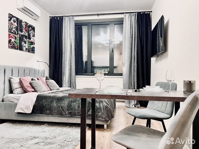 

Квартира-студия, 26 м², 1 кровать