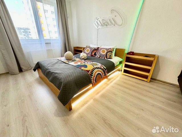 

1-к. квартира, 43,2 м², 2 кровати
