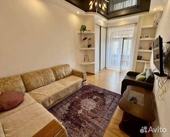 

1-к. квартира, 45 м², 2 кровати