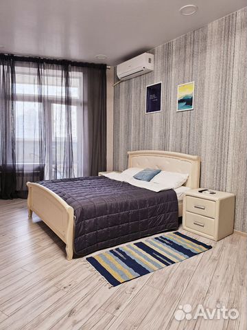 

1-к. квартира, 55 м², 2 кровати