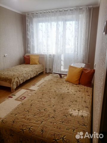 

1-к. квартира, 34 м², 2 кровати