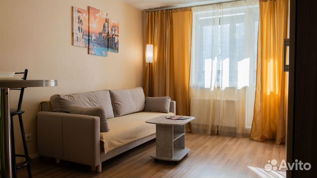 

Квартира-студия, 27 м², 1 кровать