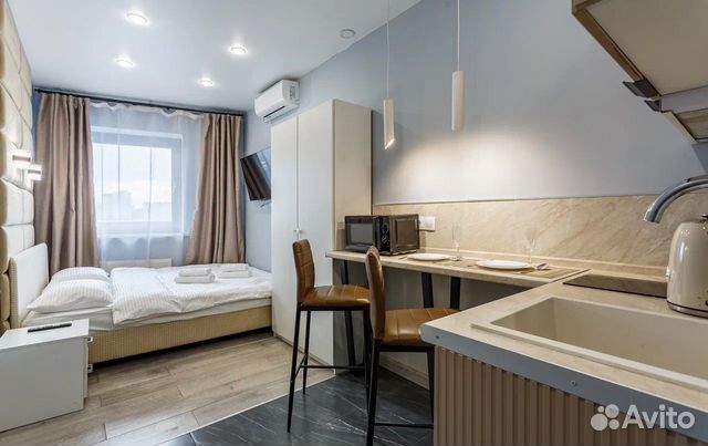 

Квартира-студия, 20 м², 1 кровать