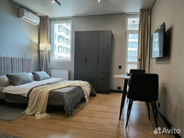

Квартира-студия, 30 м², 1 кровать