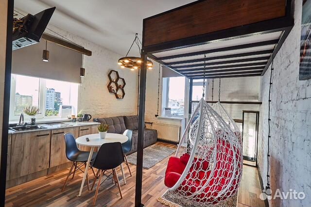 

Квартира-студия, 21 м², 2 кровати