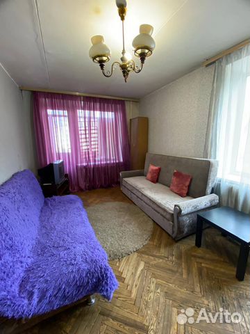 

1-к. квартира, 40 м², 2 кровати