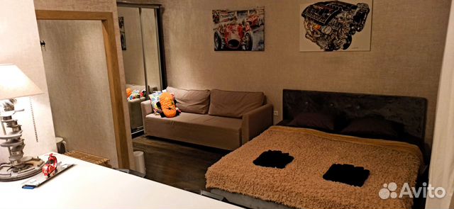 

Квартира-студия, 31 м², 2 кровати