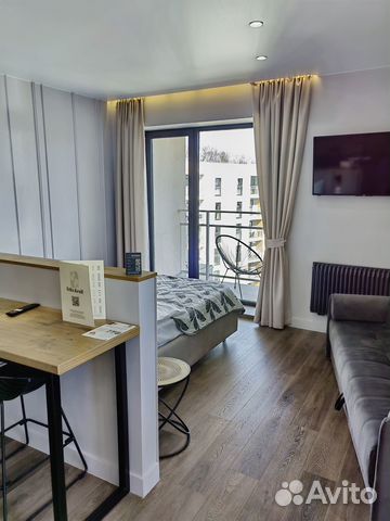 

Квартира-студия, 34,5 м², 3 кровати