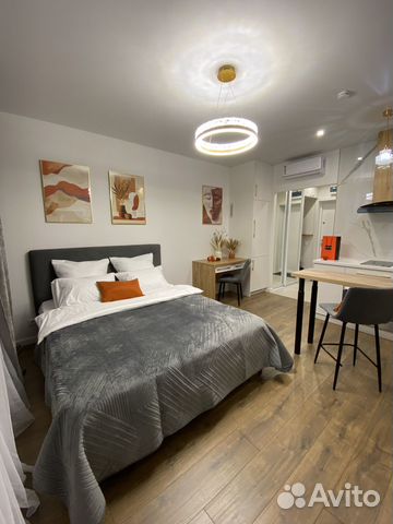 

Квартира-студия, 23 м², 1 кровать