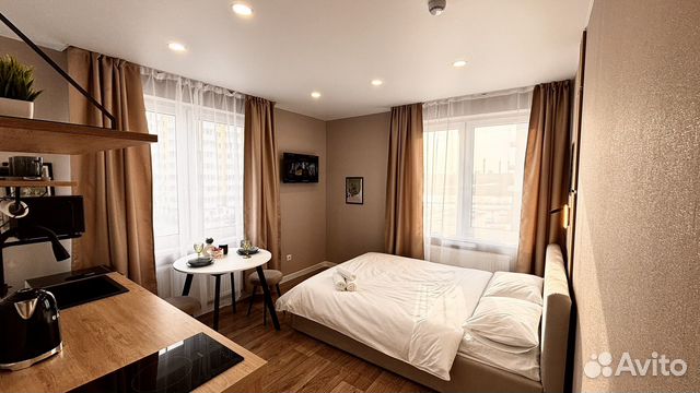 

Квартира-студия, 25 м², 1 кровать