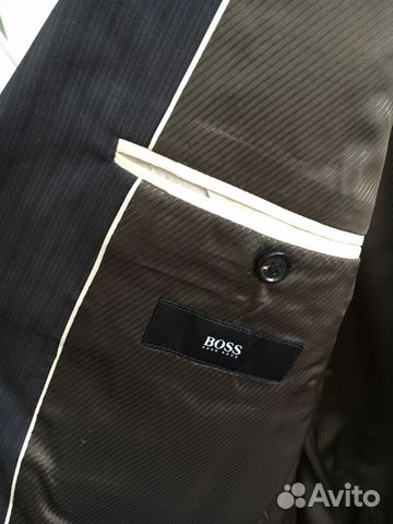 Пиджак Hugo Boss, шерсть, размер 52-54