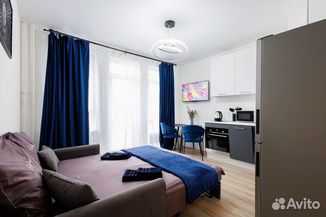 

Квартира-студия, 21,3 м², 1 кровать
