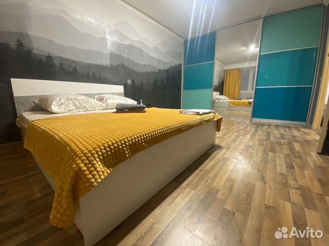 

1-к. квартира, 46 м², 2 кровати