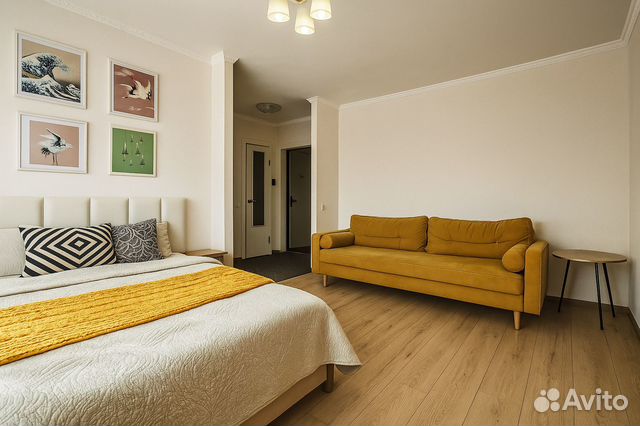 

1-к. квартира, 35 м², 2 кровати