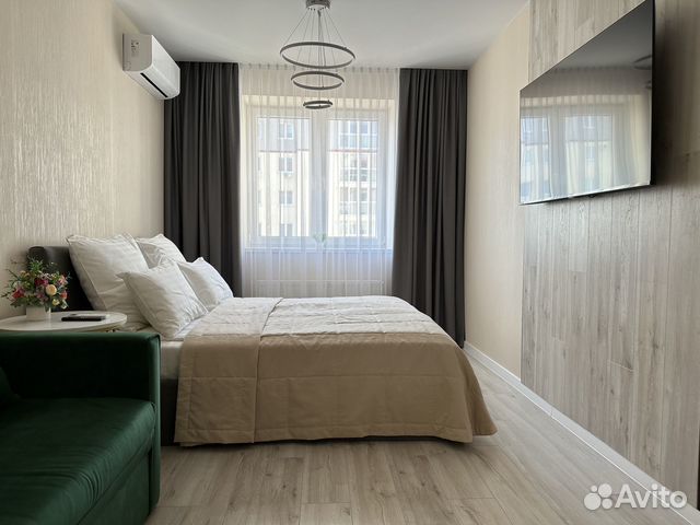 

1-к. квартира, 40 м², 2 кровати