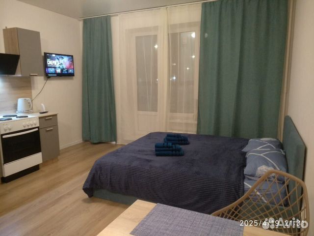 

Квартира-студия, 25,1 м², 3 кровати