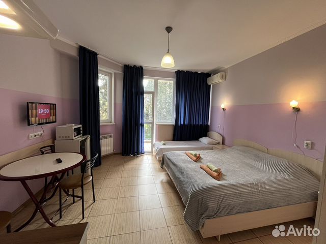 

1-к. квартира, 30 м², 2 кровати