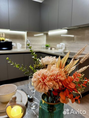 

1-к. квартира, 55 м², 2 кровати