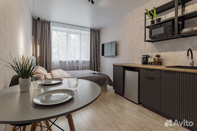 

Квартира-студия, 23,6 м², 2 кровати