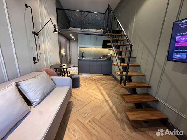 

Квартира-студия, 23 м², 2 кровати