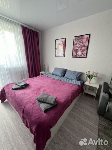

1-к. квартира, 38 м², 2 кровати