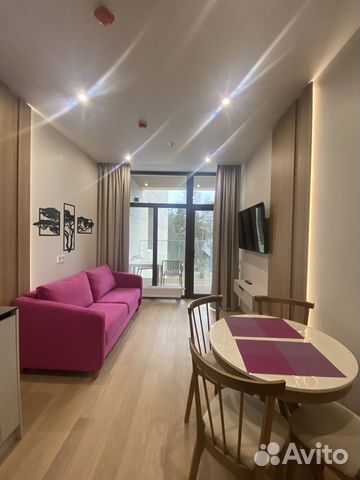 

1-к. квартира, 38 м², 2 кровати