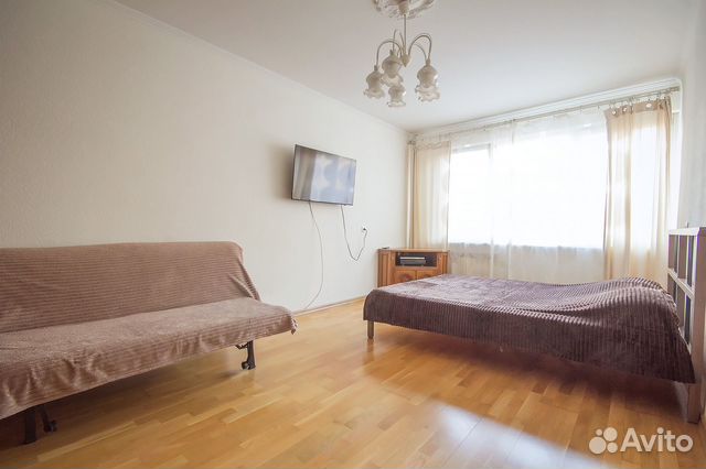 

1-к. квартира, 34 м², 2 кровати