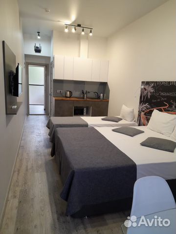 

Квартира-студия, 23 м², 3 кровати