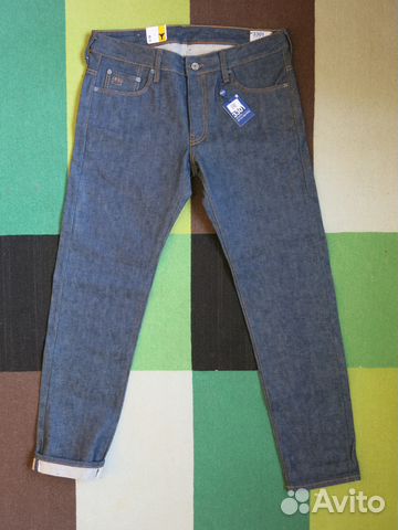 Джинсы G-Star Raw 3301 selvedge 34W-33L новые Джинсы G-Star Raw 3301 selvedge 34W-33L новые
