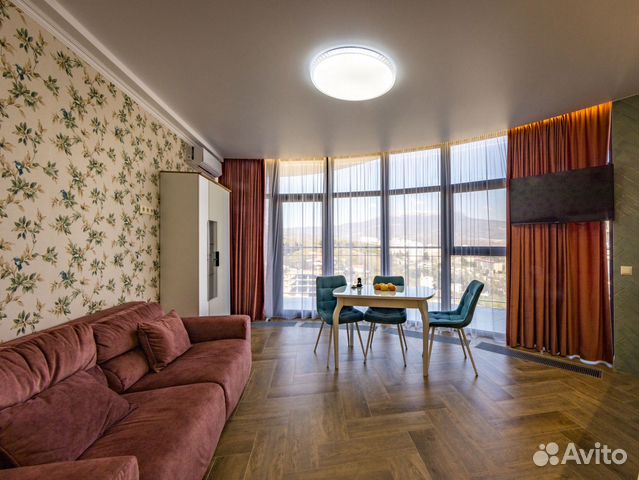 

1-к. квартира, 62 м², 3 кровати