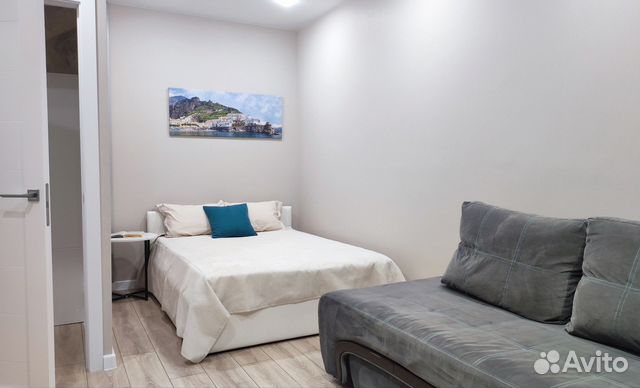 

1-к. квартира, 34 м², 2 кровати