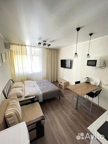 

Квартира-студия, 27 м², 2 кровати